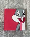 Obraz Bugs Bunny w stylu Pop Art (handmade, akryl)
