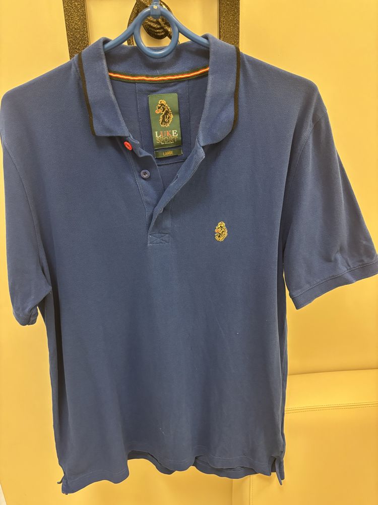 Granatowa kosxulka polo uniwersalna luke sport