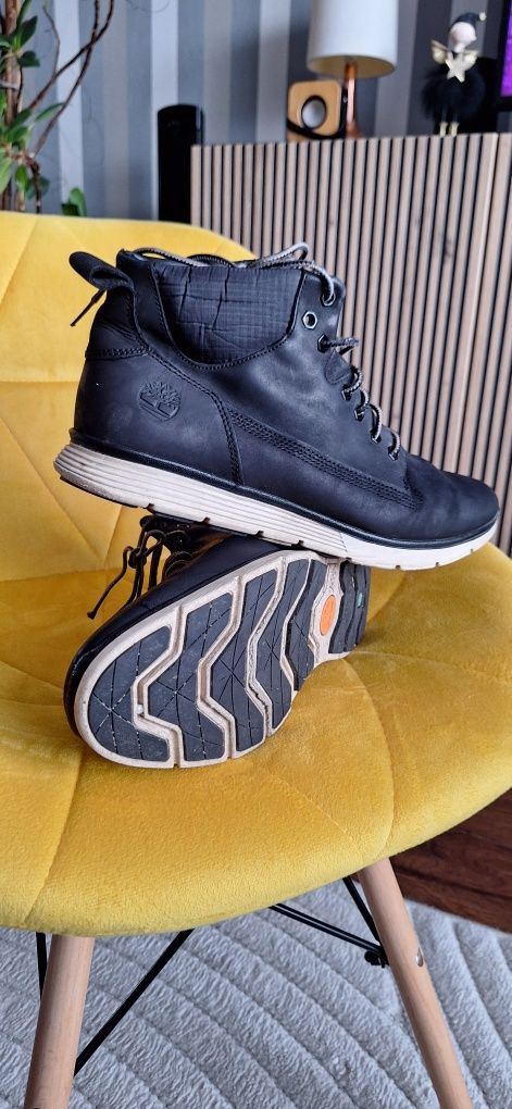 Buty zimowe jesienne Timberland 42 26,5cm skóra naturalna czarne b.d s