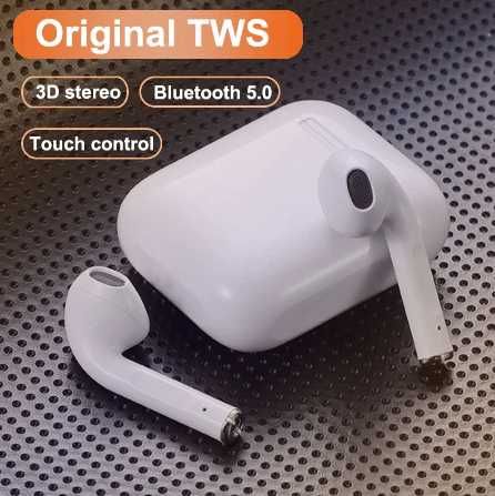 Airpod I12 tws - IOS/Android Bluetooth 5.0 . Branco/Preto