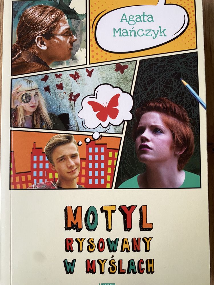 Motyl rysowany w myślach Agata Mańczyk