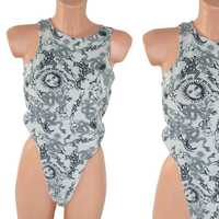 ac6 BERSHKA Damskie Body Bluzka Koszulka Top 40 L