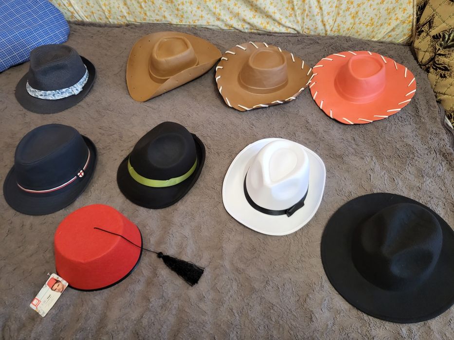 Капелюхи ковбоя, дами, джентельмена