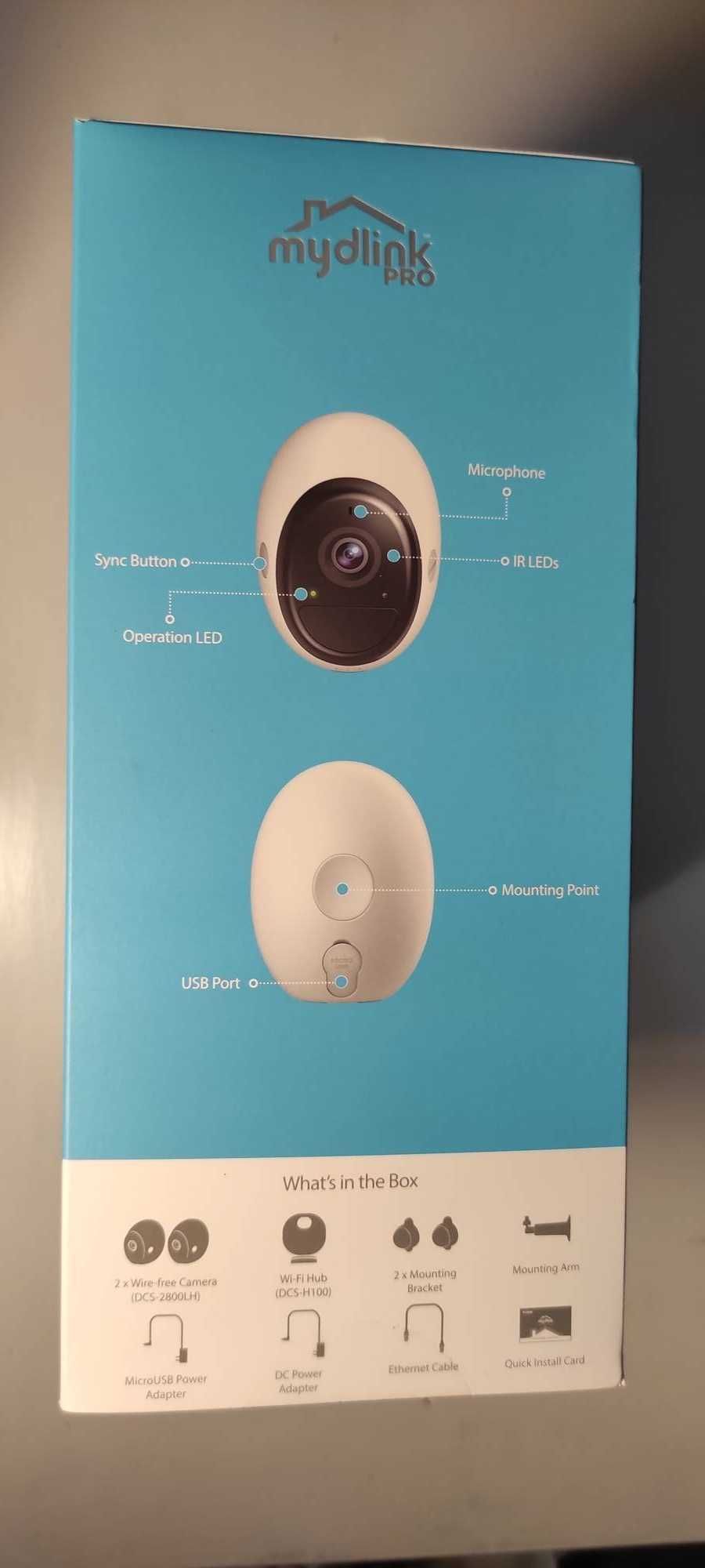 Zestaw monitoringu z bezprzewodowymi kamerami D-Link DCS-2802KT-EU