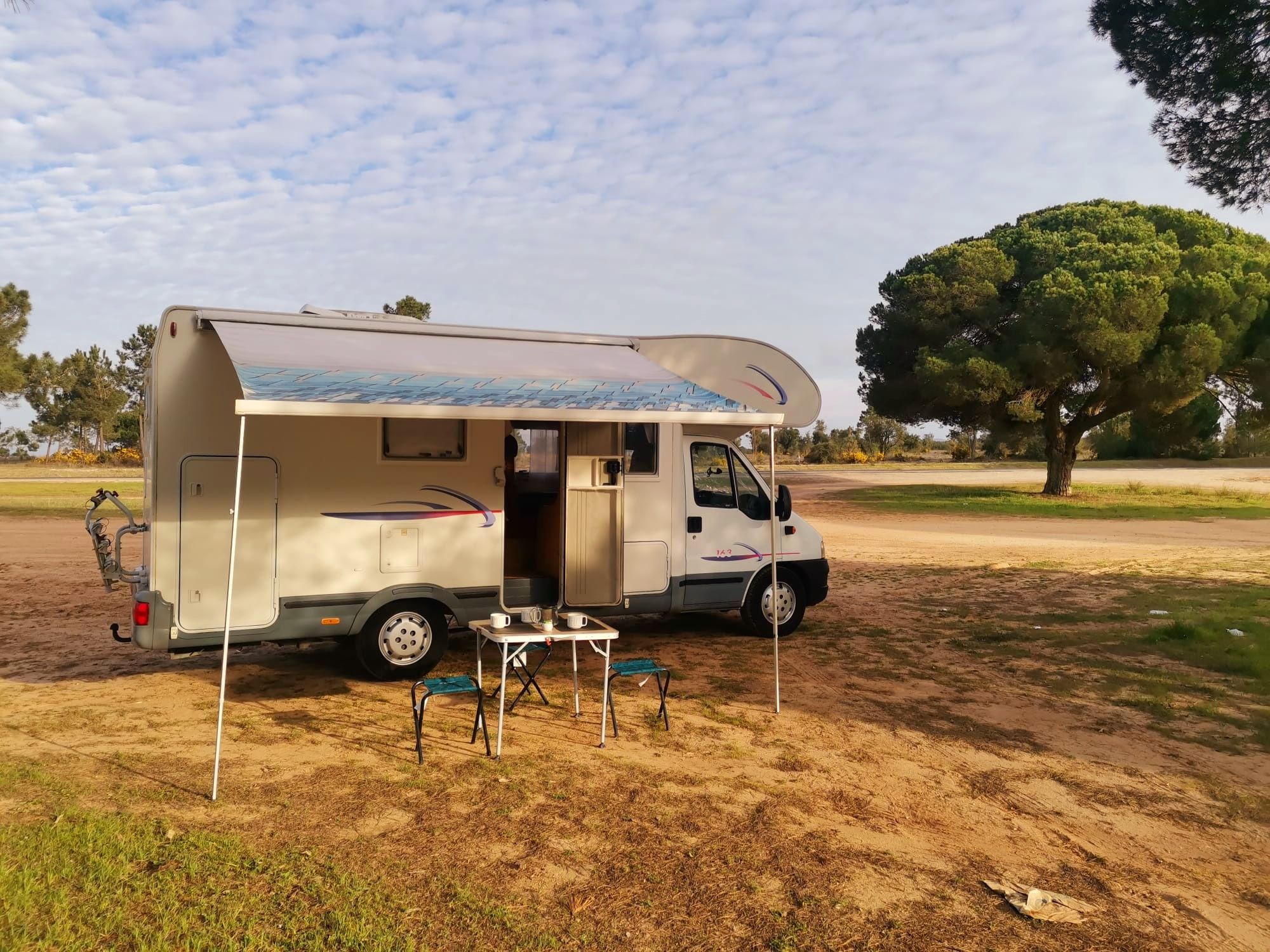 Aluguer Autocaravana Fiat Ducato 6 dormidas