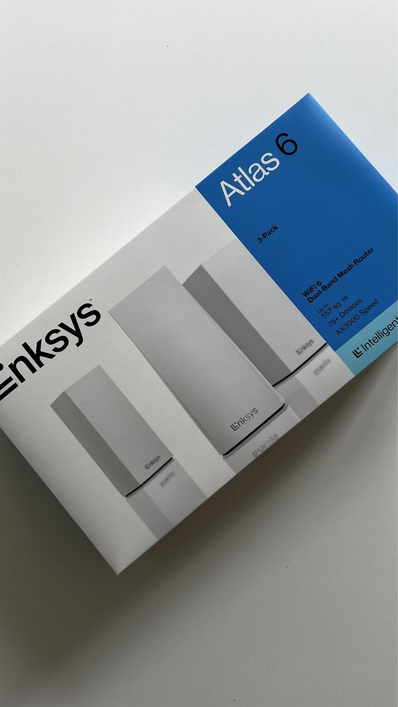 Linksys Atlas 6 Dual-Band Mesh WiFi 6 System 3-pack