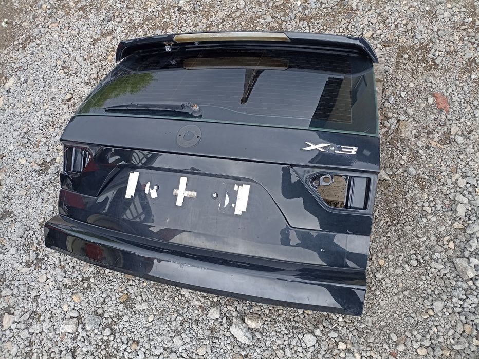 Klapa pokrywa bagażnika BMW X3 e83 lift 475/9 Black kompletna mpakiet