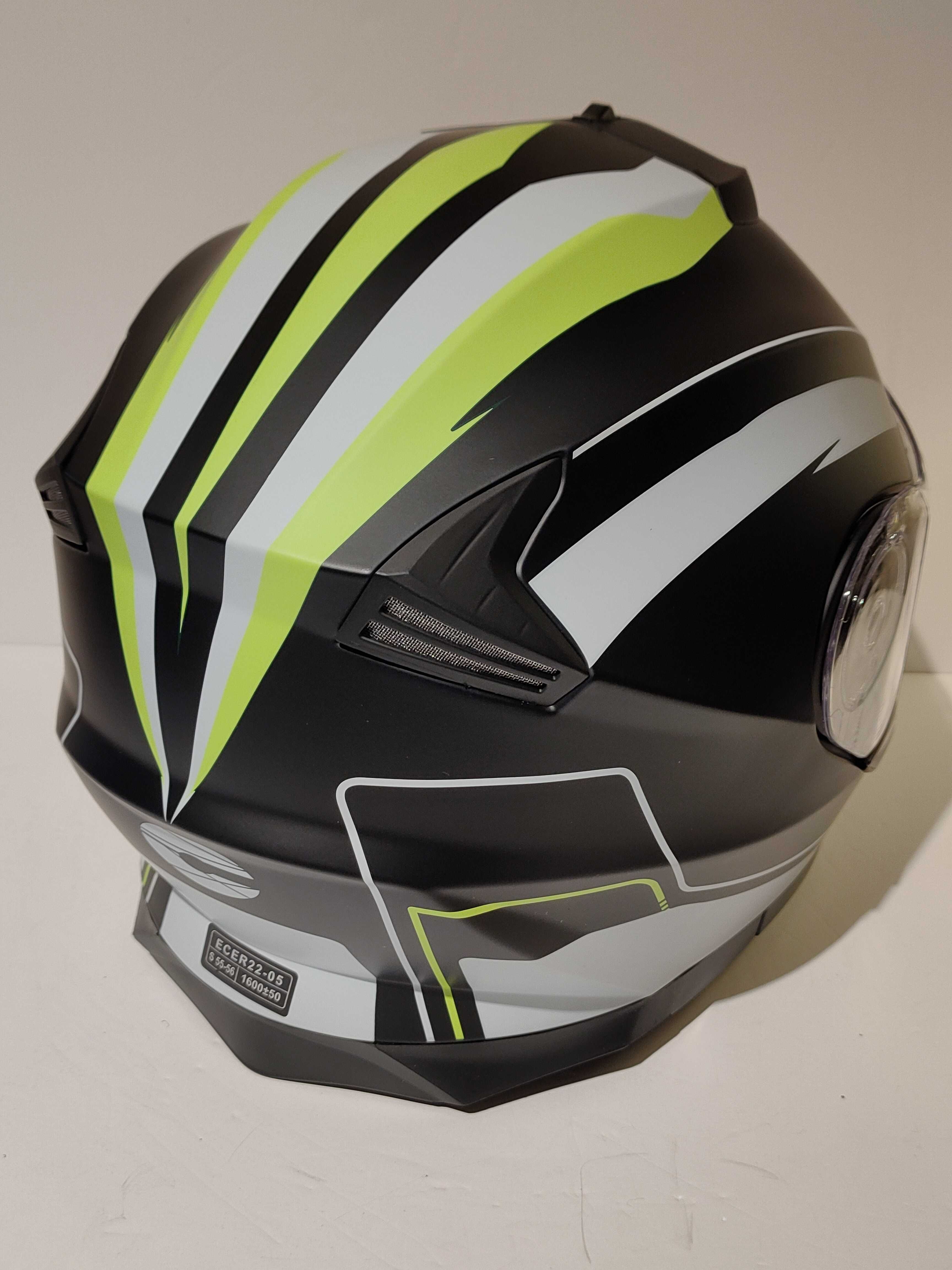 Capacete Modular mota scooter novo