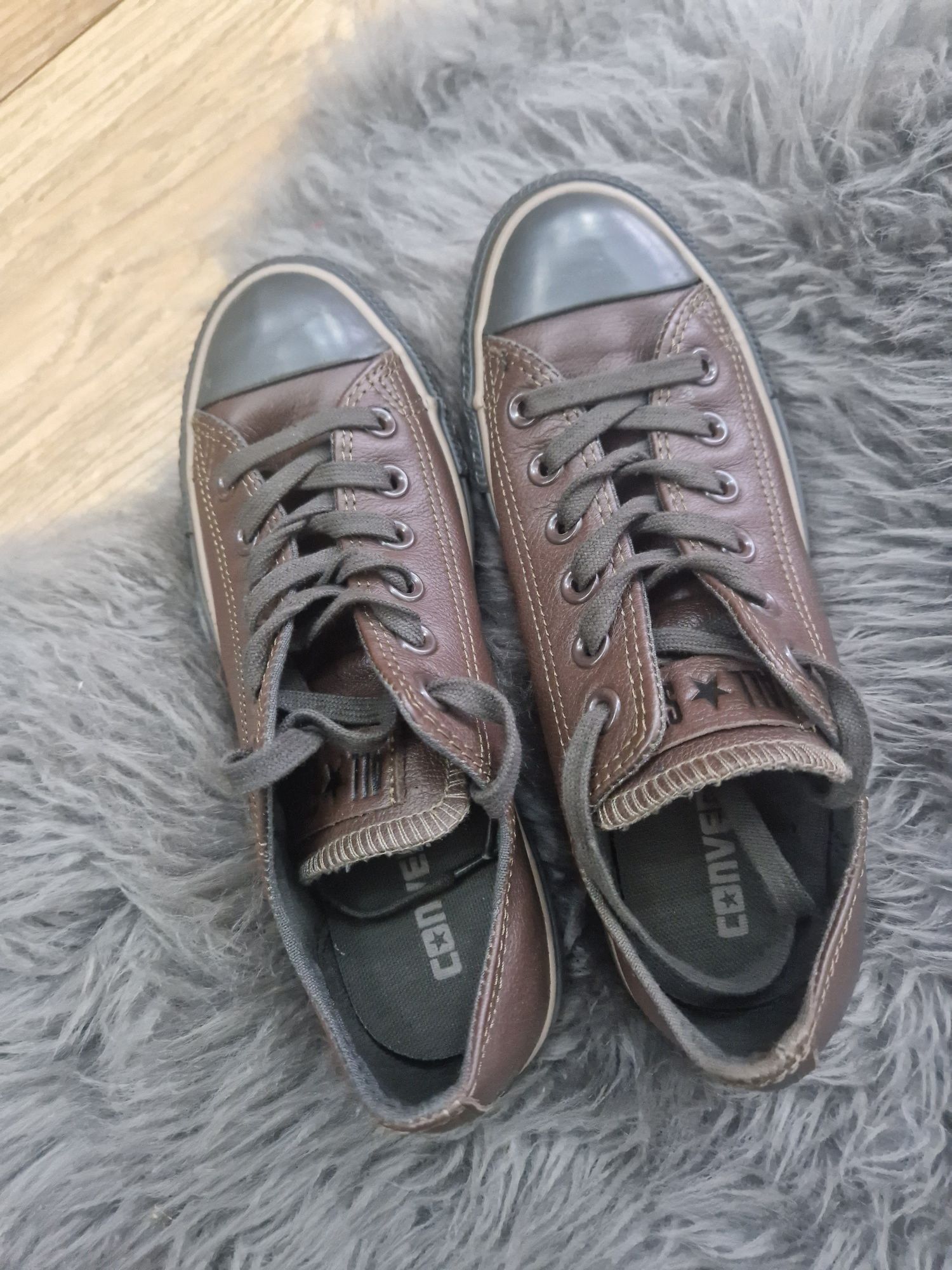 Nowe oryginalne skórzane Converse roz 37,5