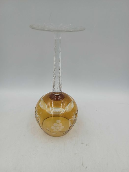 Kieliszki do wina remery szkło z PRL