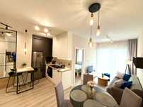 OSIELSKO,nowy apartament pod lasem,42m2.,2pok.ogródek,miejsce.post.