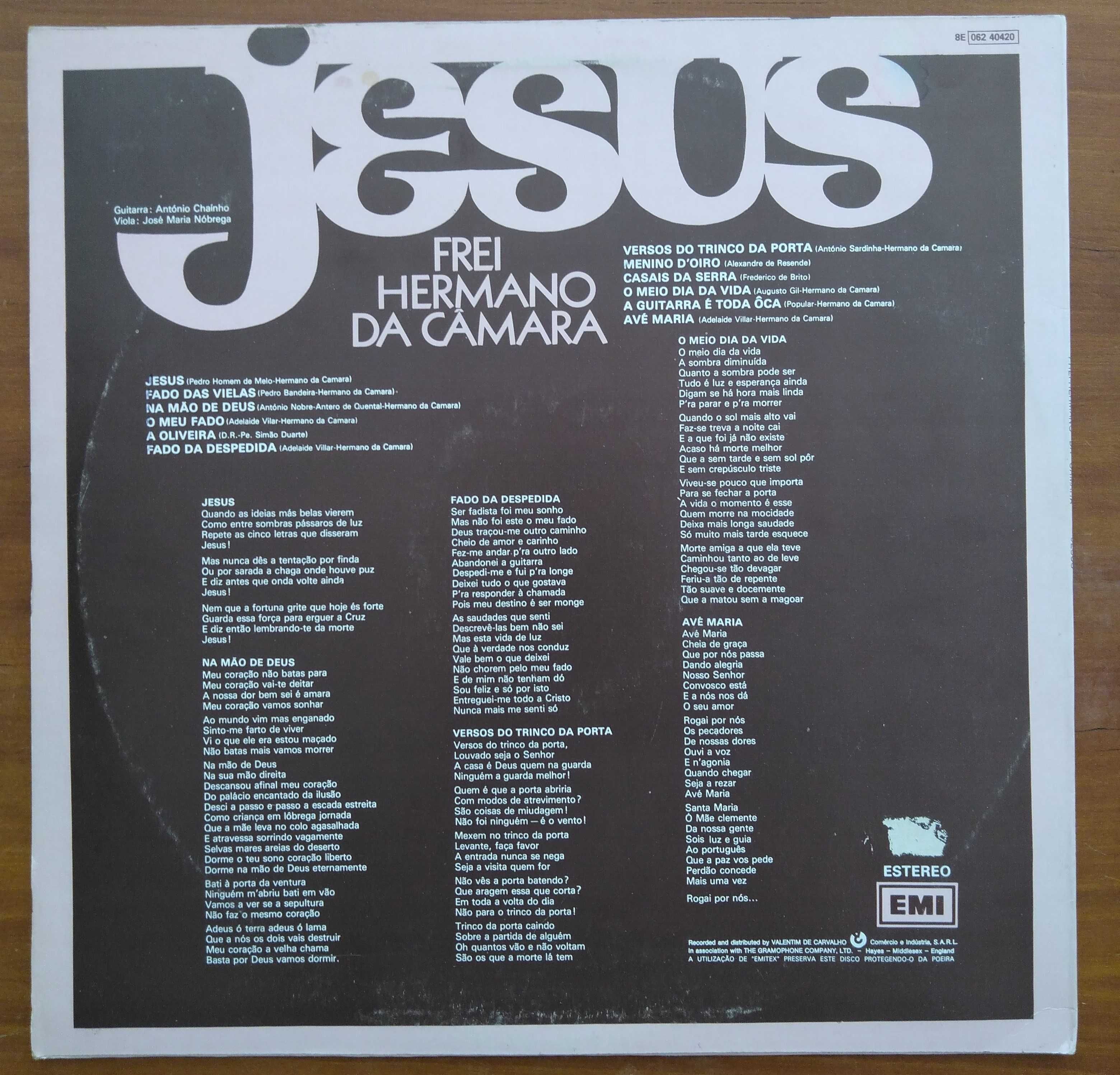 vinil: Frei Hermano da Câmara “Jesus”