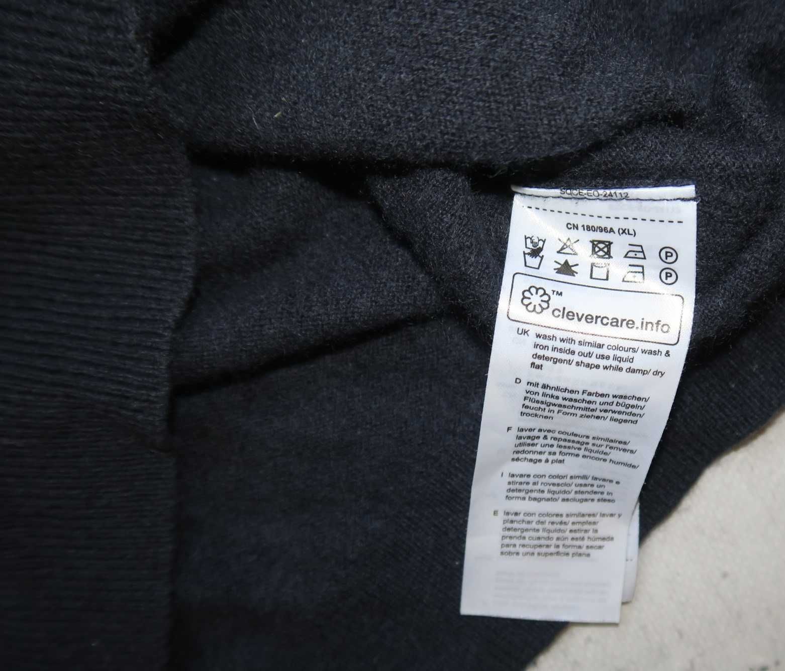 Esprit sweter wełniano kaszmirowy L/XL