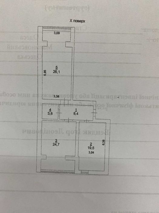 2-х кімнатна квартира в цегляному газовому будинку Старицького/Ріхтера