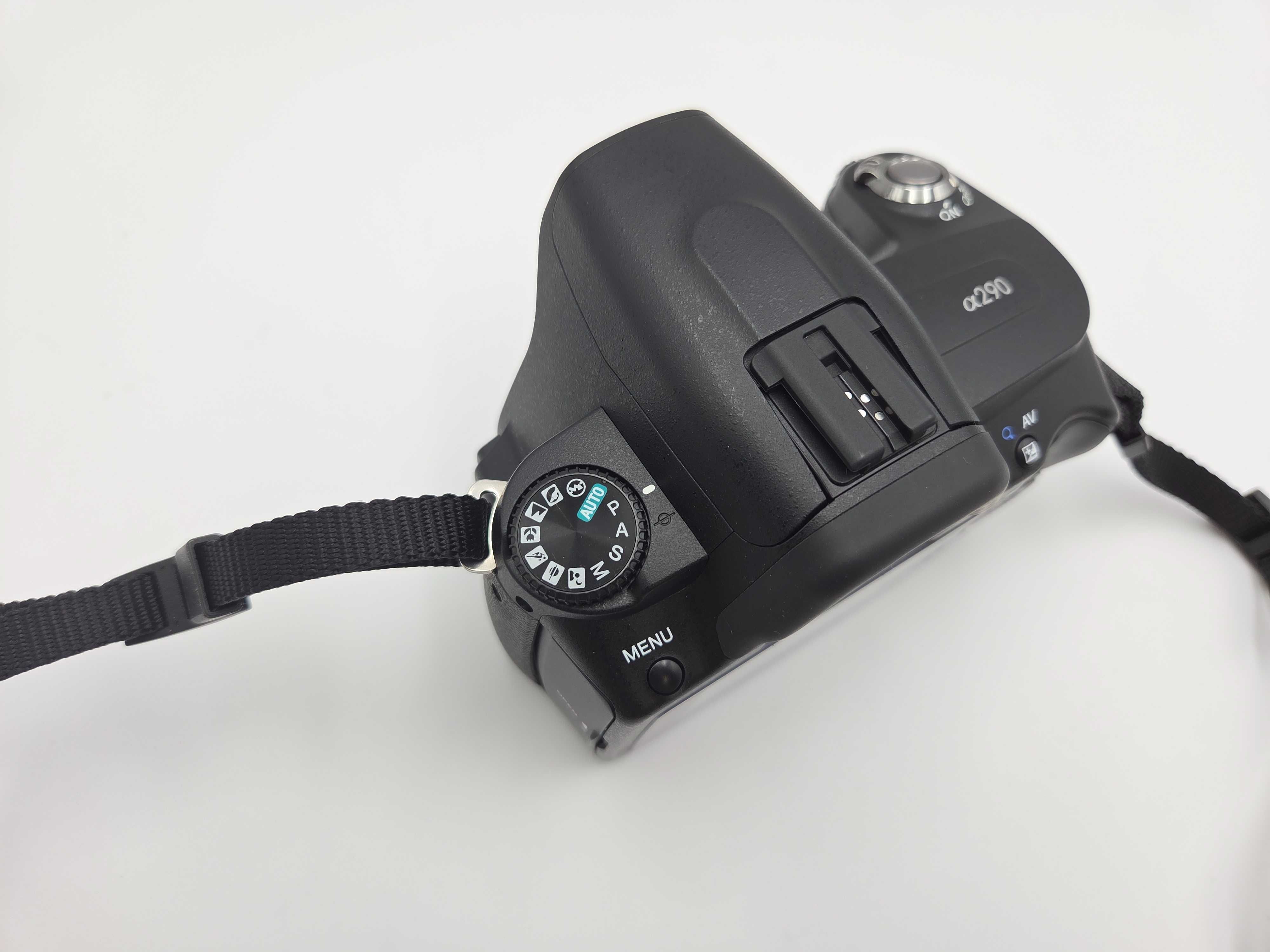 .Aparat Sony Alpha A290 body - idealna - piękny komplet