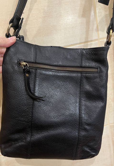 Listonoszka torebka skóra naturalna