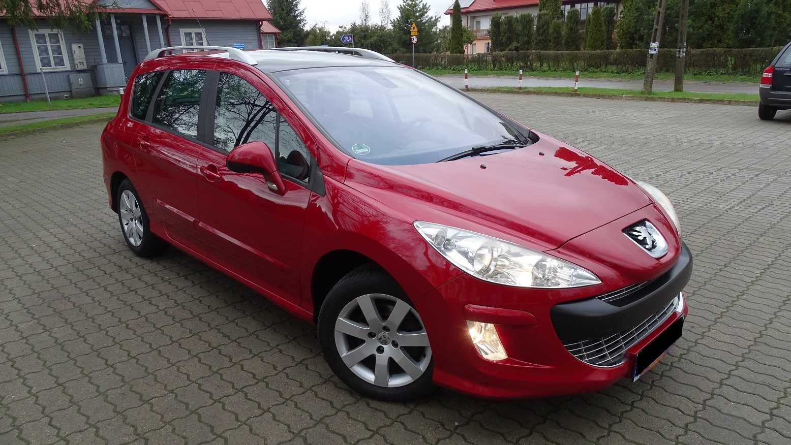 PEUGEOT 308 SW 1,6 BENZYNA,klima,szyberdach,elektryka,abs,autoalarm