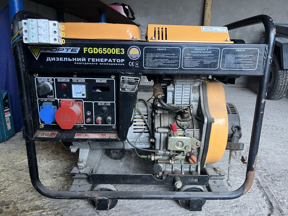 Дизельгенератор Forte FGD6500E3