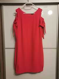 Czerwona malinowa sukienka WHY NOT?