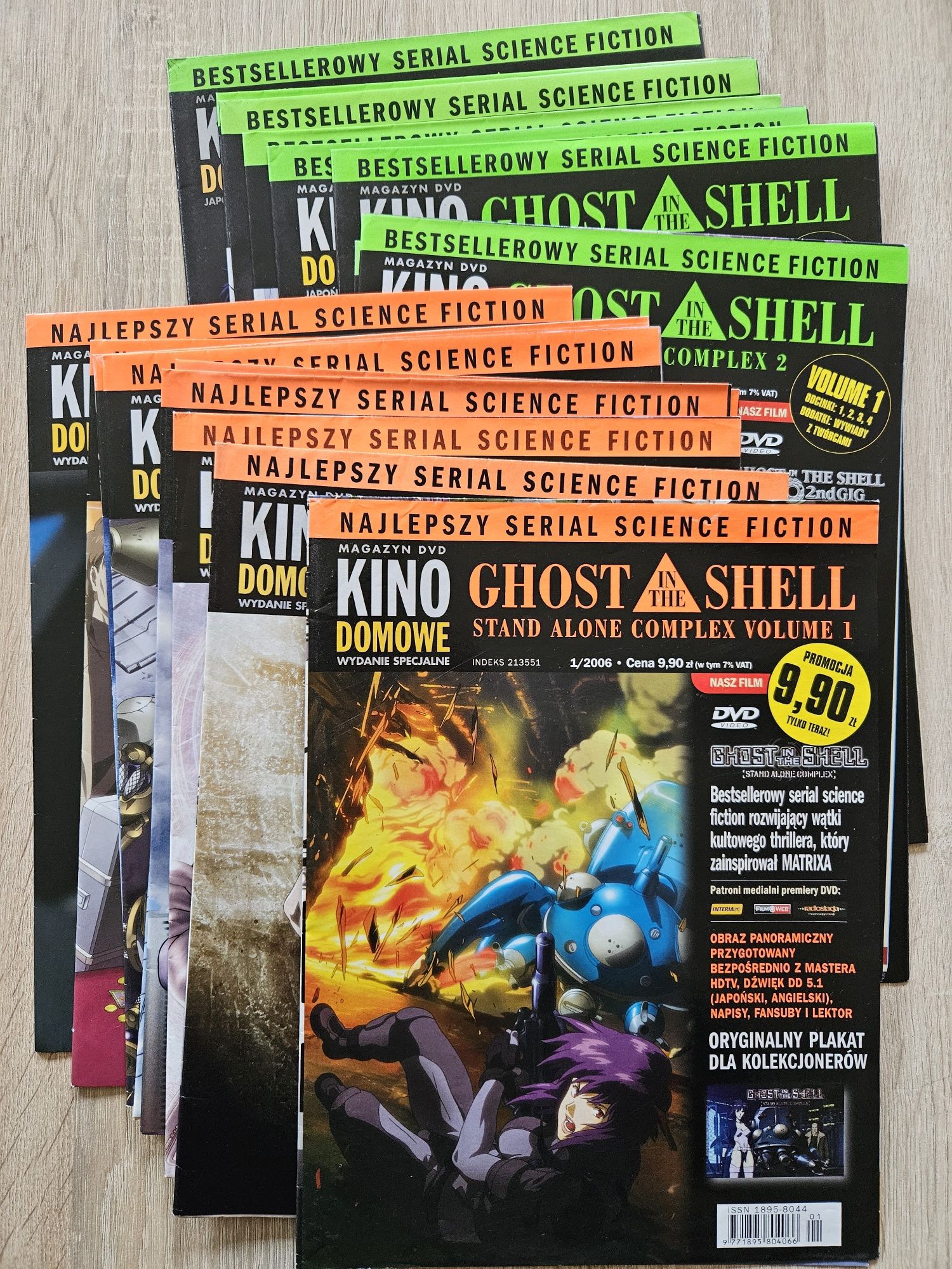 Ghost in the shell Stand Alone Complex PL komplet