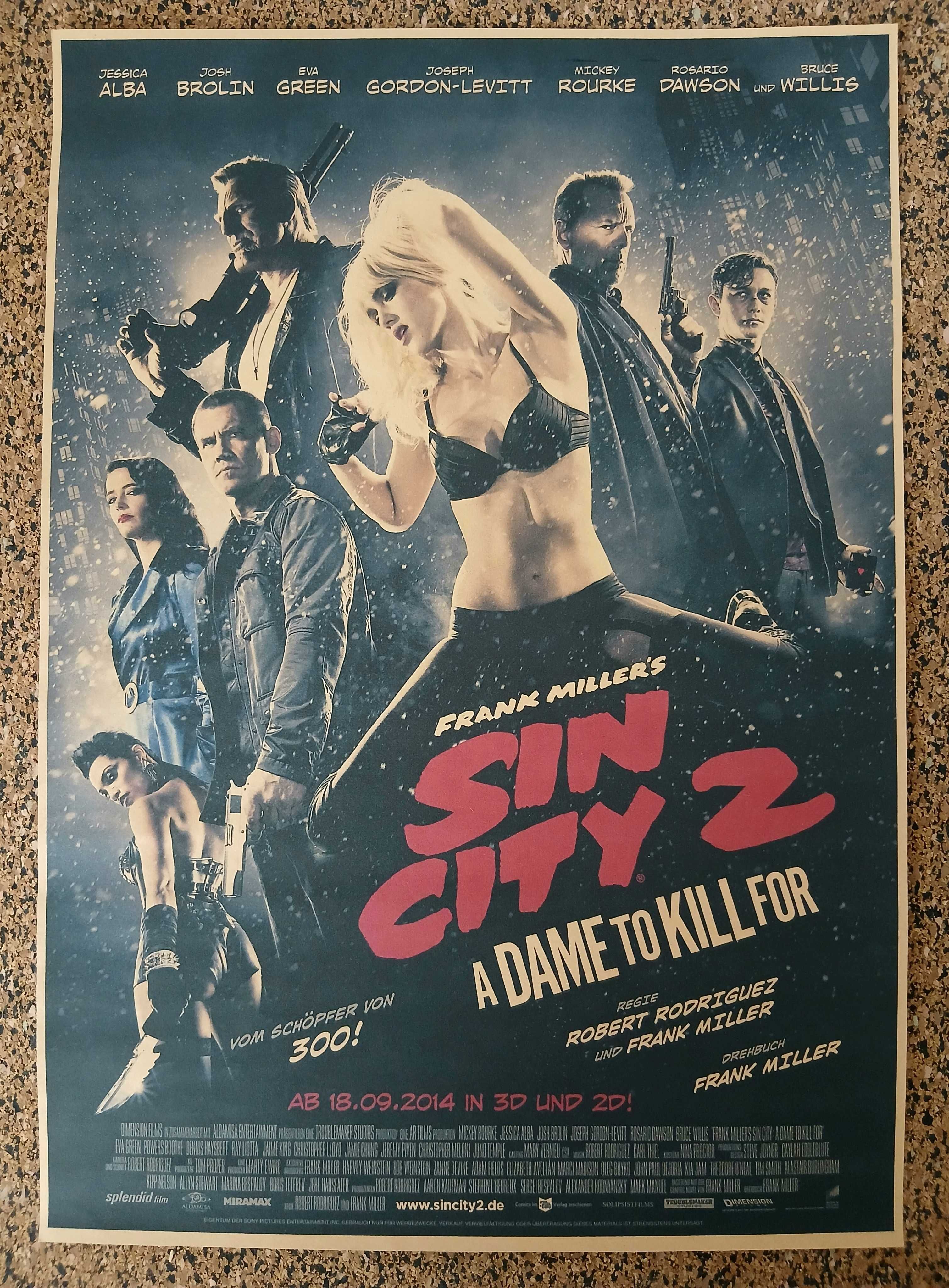 Poster - Sin City 2: A Dame To Kill For (papel kraft, formato A3)