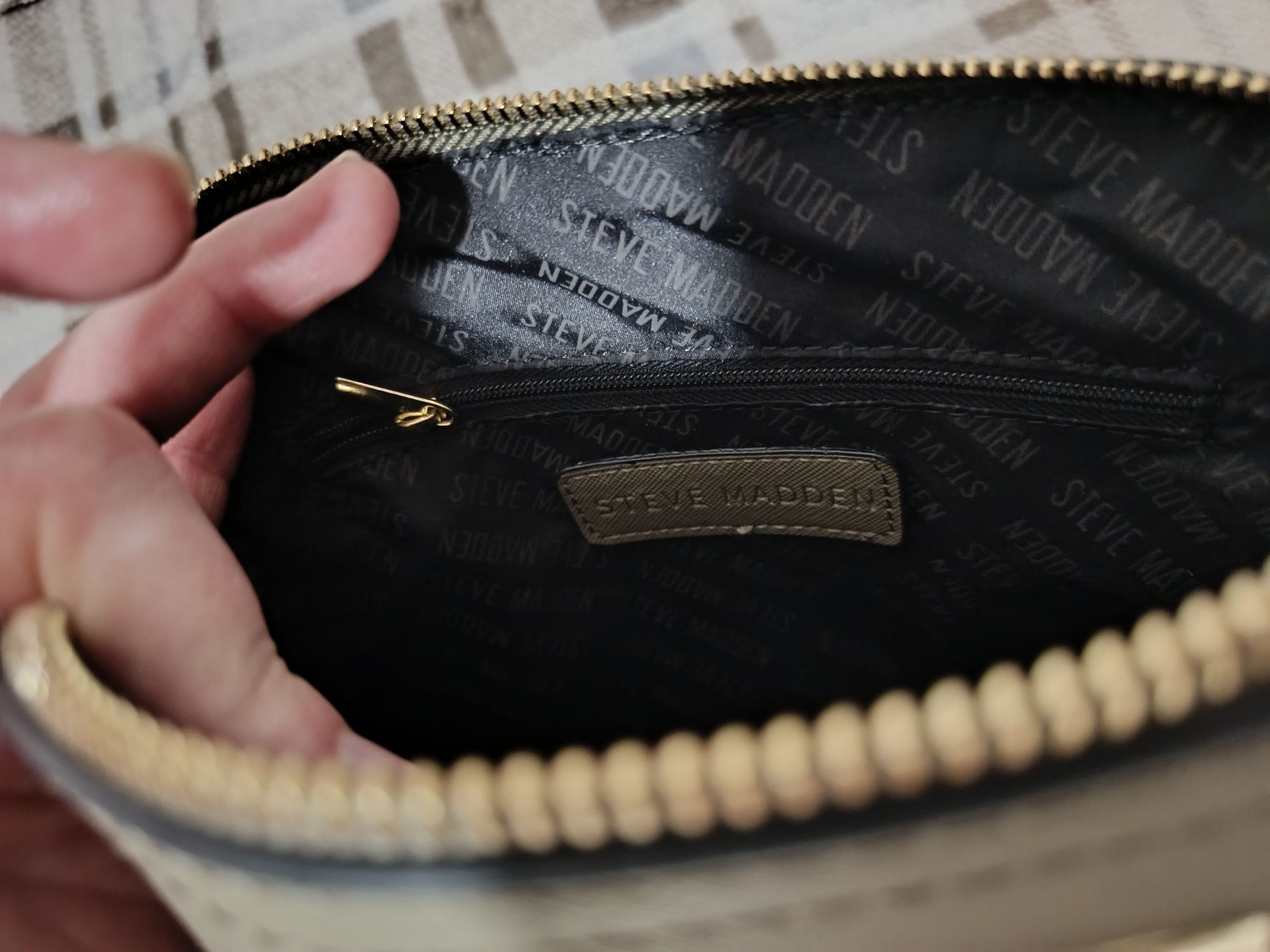 Steve Madden oliwkowa torebka damska