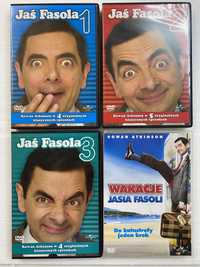 Jaś Fasola DVD kolekcja 3 płyt + film „Wakacje Jasia Fasoli”