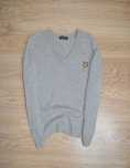 Мужской шерстяной свитер lyle scott