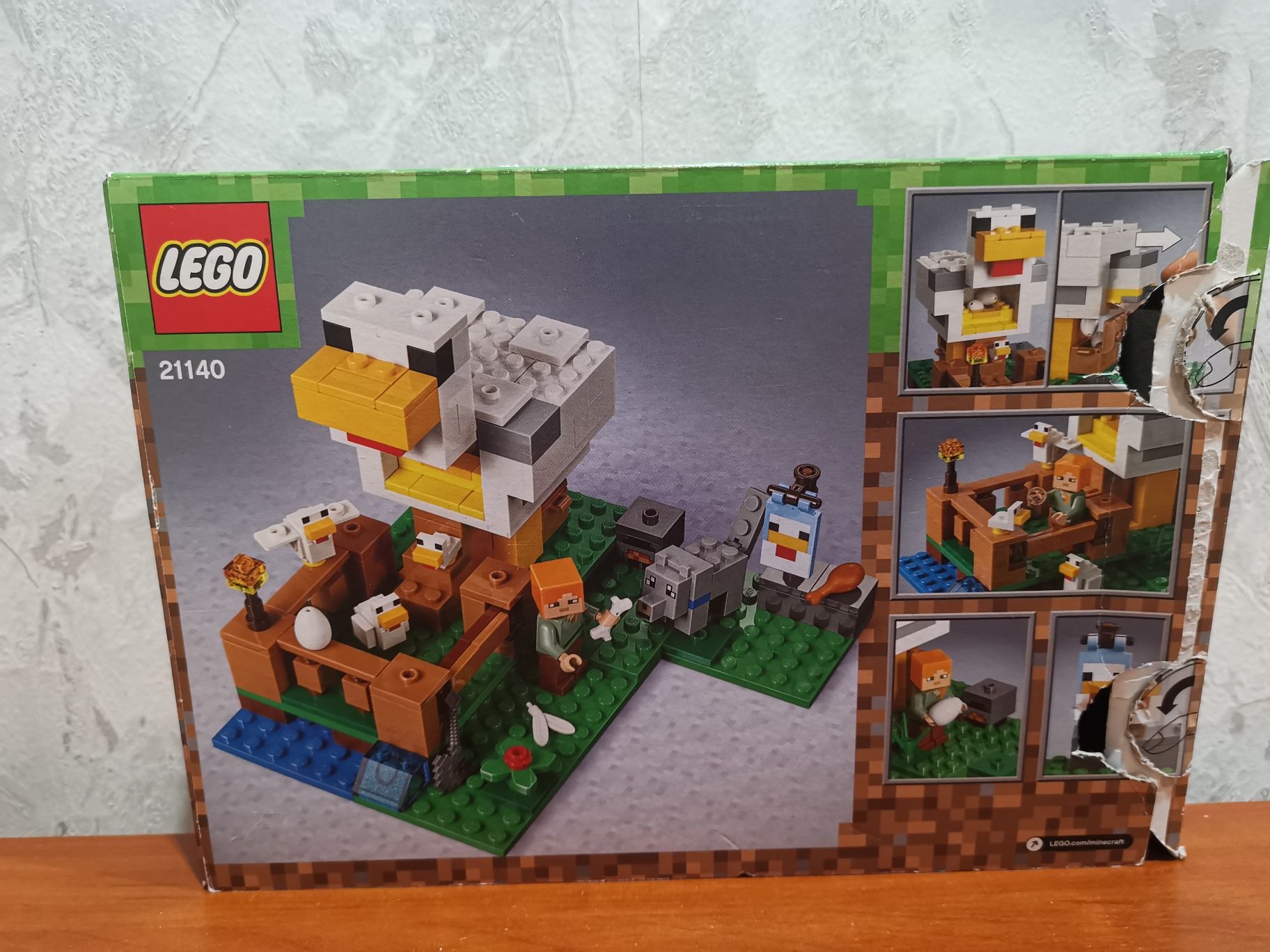 Klocki LEGO Minecraft 21140 Kurnik