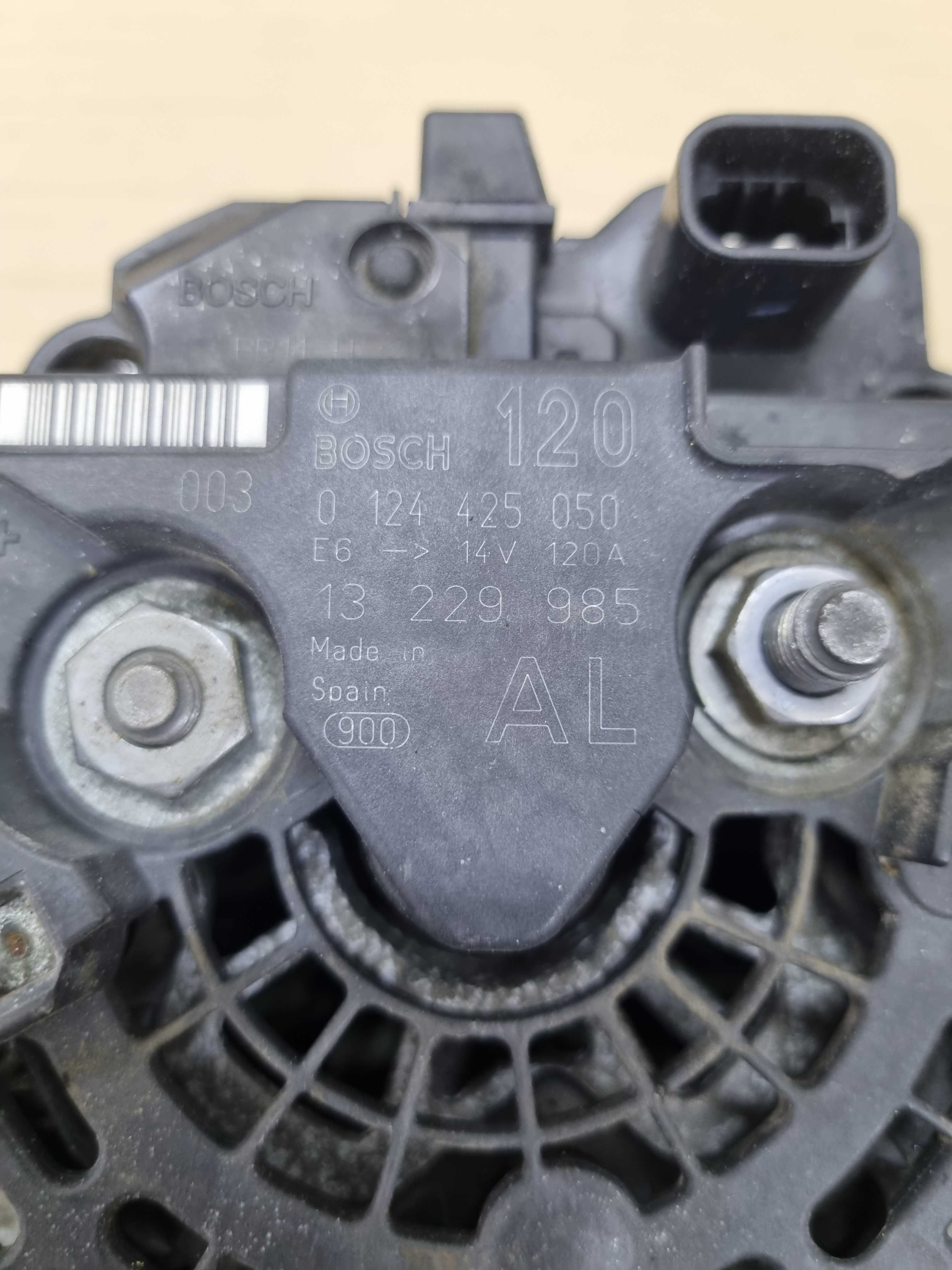 Alternator Opel Astra H Z16XER 120 amper nr Końcowy 985 AL