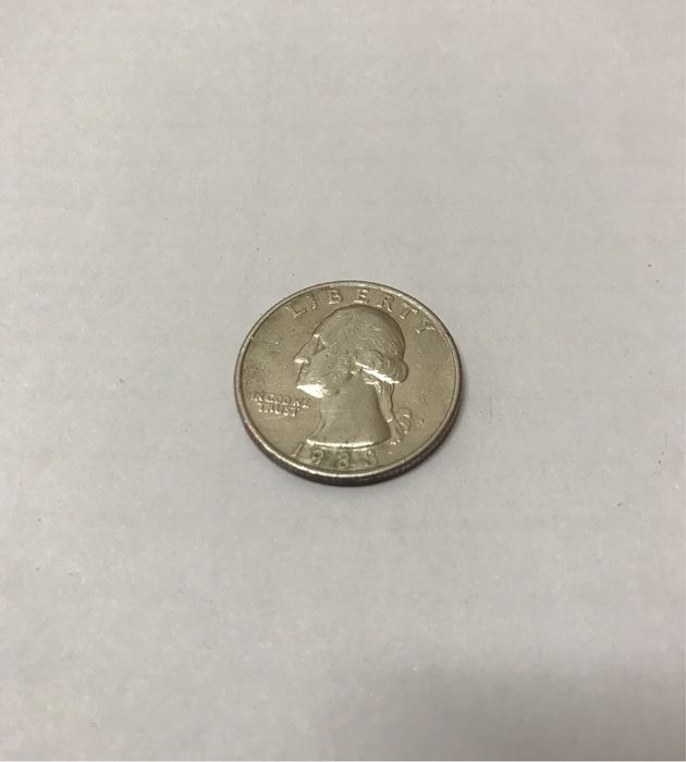 Quarter Dollar Liberty. Перевертыш. 1988 г.