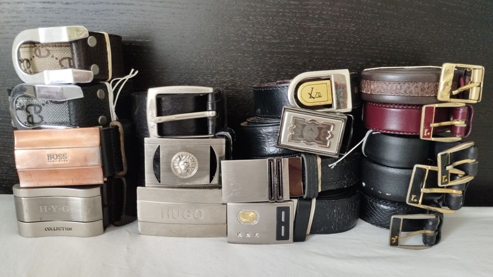 Conjunto de 16 cintos