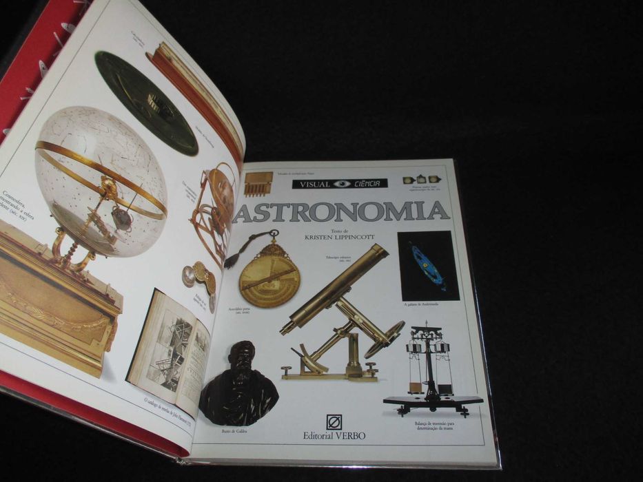 Livro Astronomia Kristen Lippincott Enciclopédia Visual Ciência