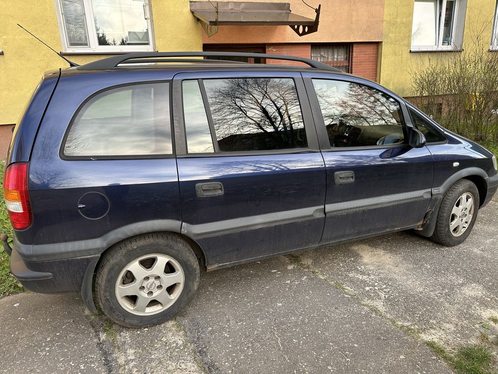 Opel zafira A 1.8 16v 125km klima LPG