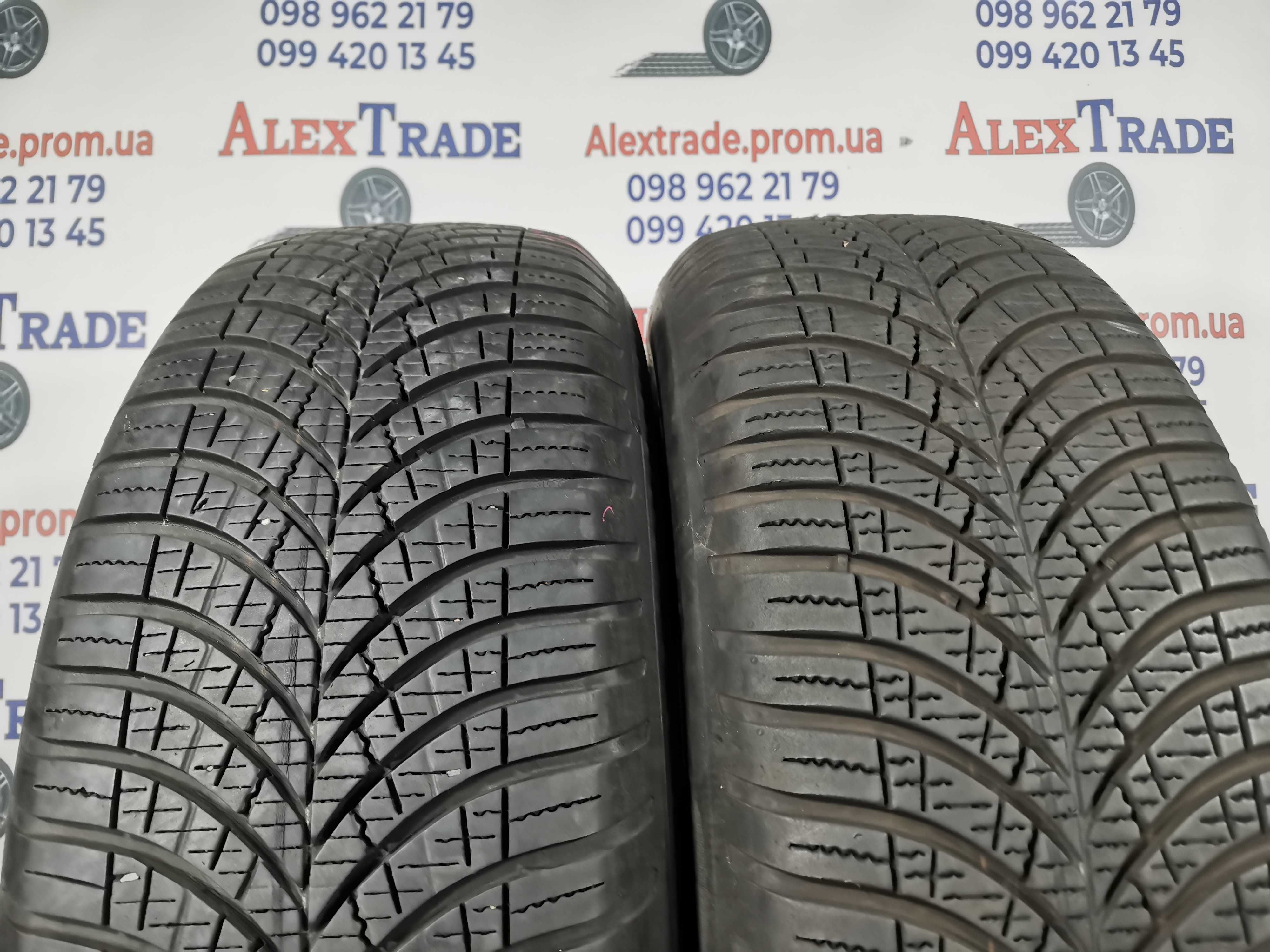 2 шт. 225/65 R17 Goodyear Vector 4Seasons Gen-3 SUV шини б/у