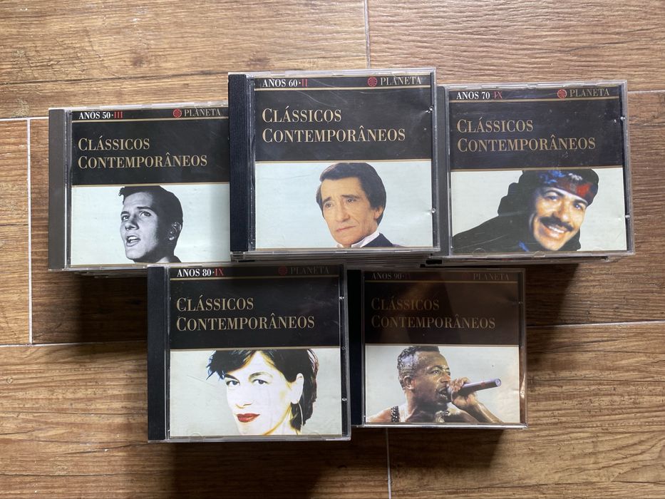 Coleção 45 CDs Anos 50, 60, 70, 80, 90 - Clássicos Contemporâneos