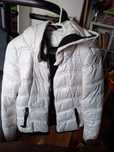 Casaco branco Bershka