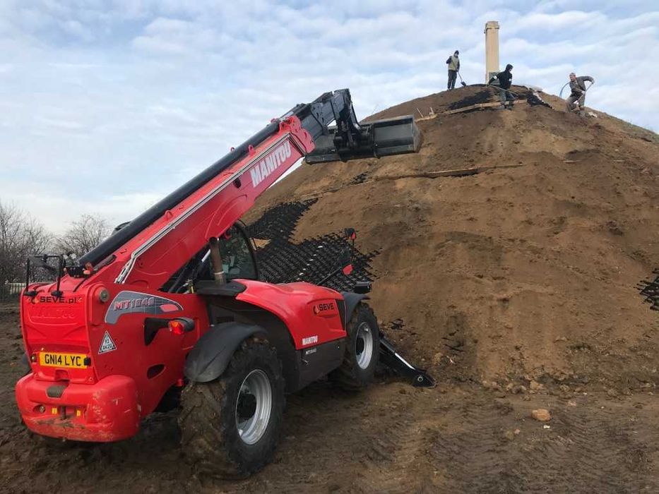 Usługi ładowarką teleskopową, załadunek , relokacja - max udźwig 9 ton