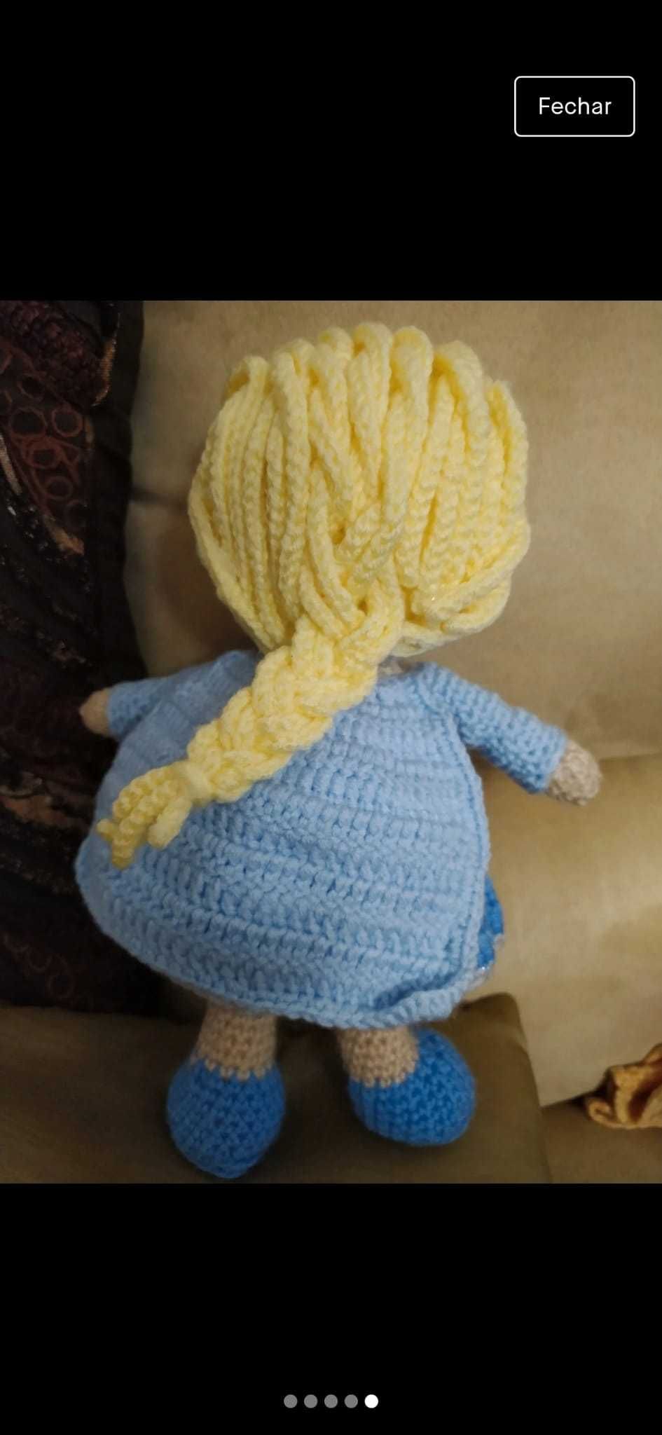 Amigurumi Elsa Da Frozen