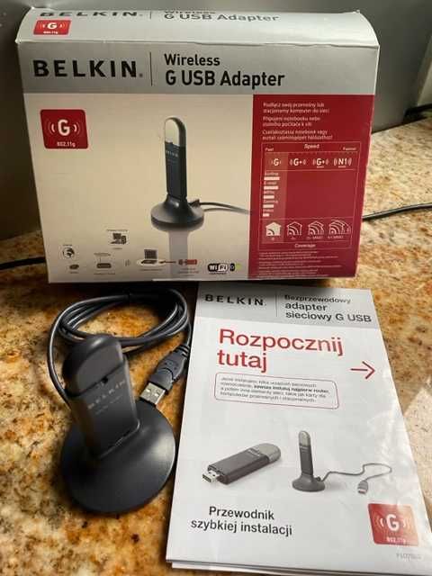 Adapter Belkin bezprzewodowy wireless do USB