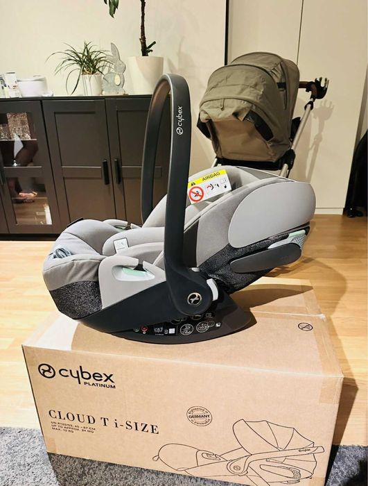 Cybex Cloud T i-Size – fotelik samochodowy dla niemowląt