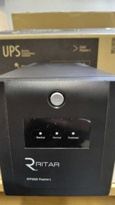 Пристрій безперебійного живлення Ritar RTP1000 (600W) Proxima-L