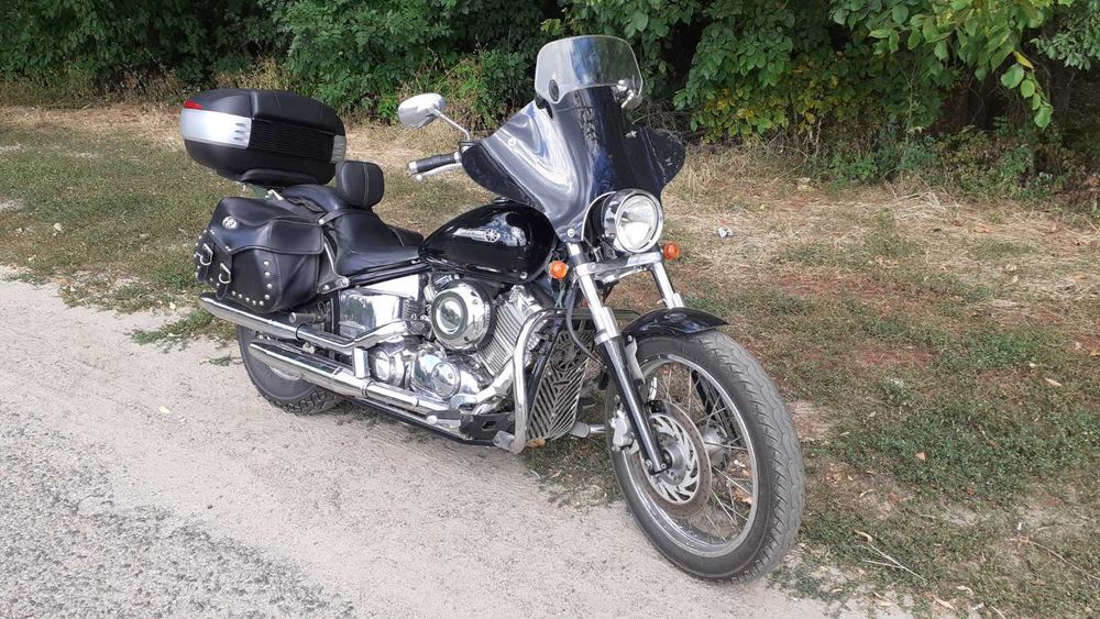 Ветровое лобовое стекло на мотоцикл чоппер Yamaha Suzuki Kawasaki Hond
