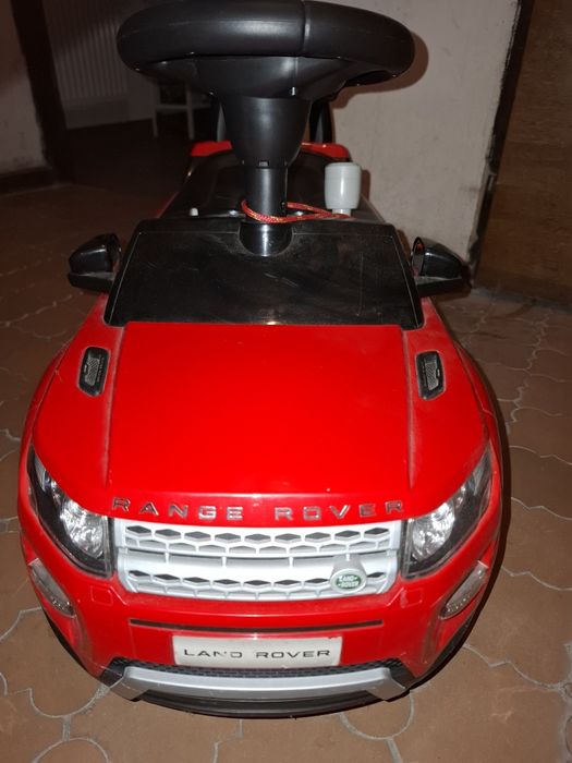 Jeździk pchacz Land Rover czerwony