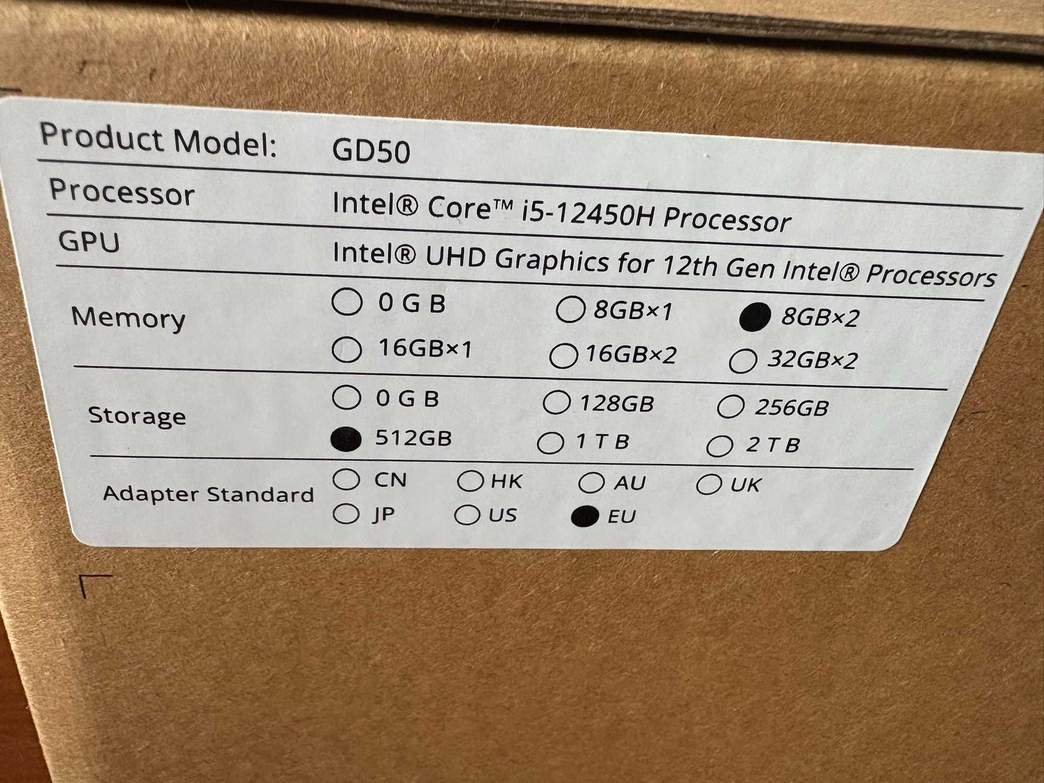 Mini komputer - KODLIX Mini PC GD50 i5-12450H 16GB RAM 512GB SSD