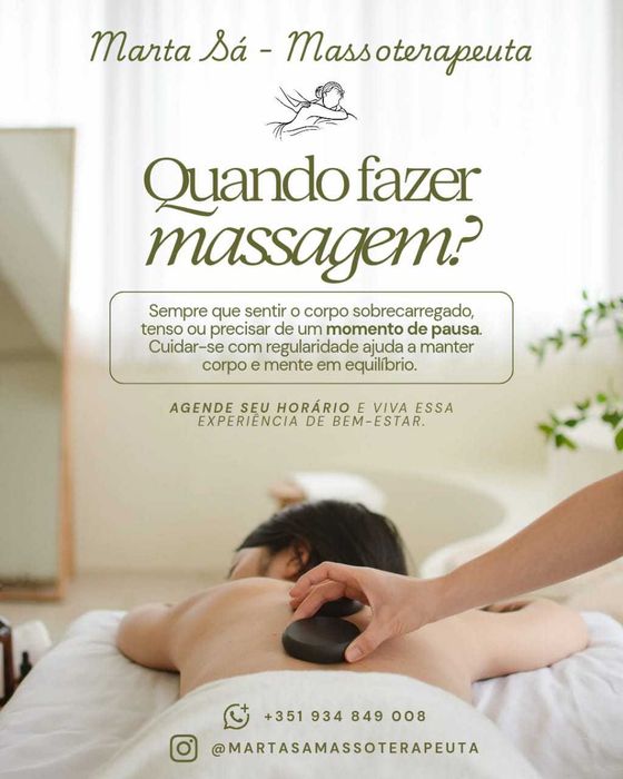 Massoterapeuta de sucesso