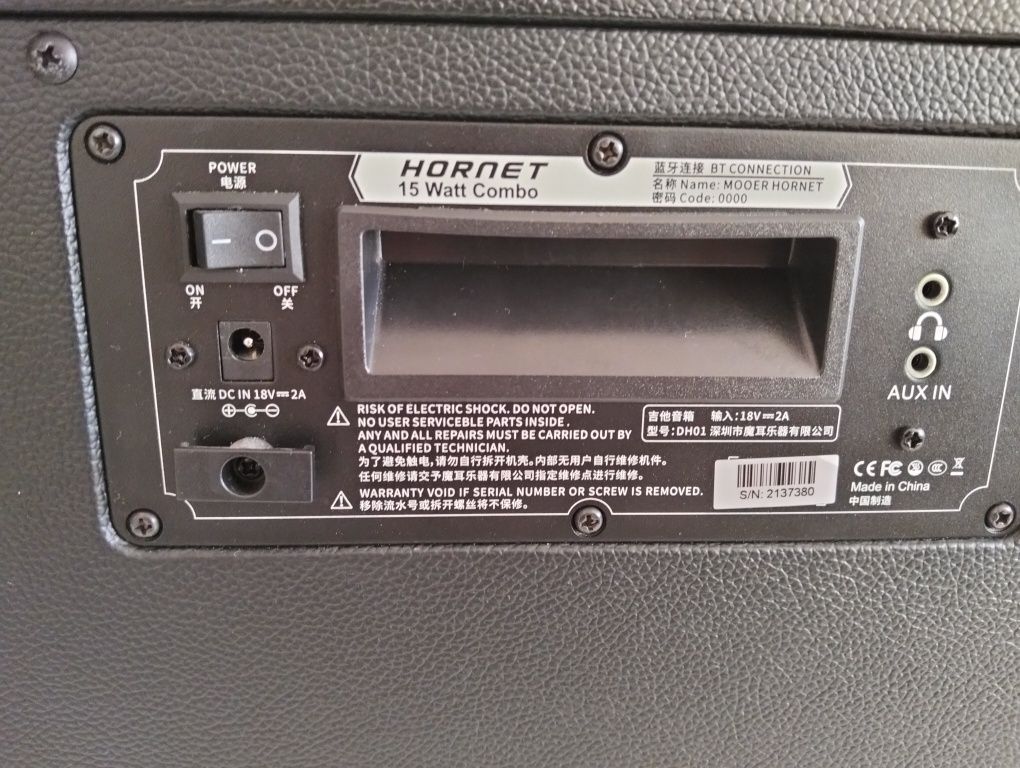 Amplificador Modulação guitarra Mooer 30W