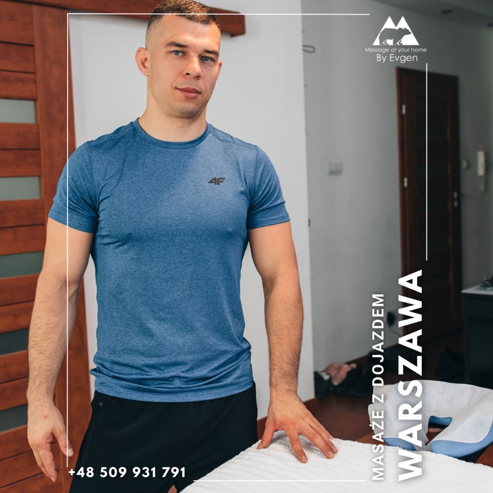 Masaż z dojazdem/ massage /relaksacyjny / sportowy /