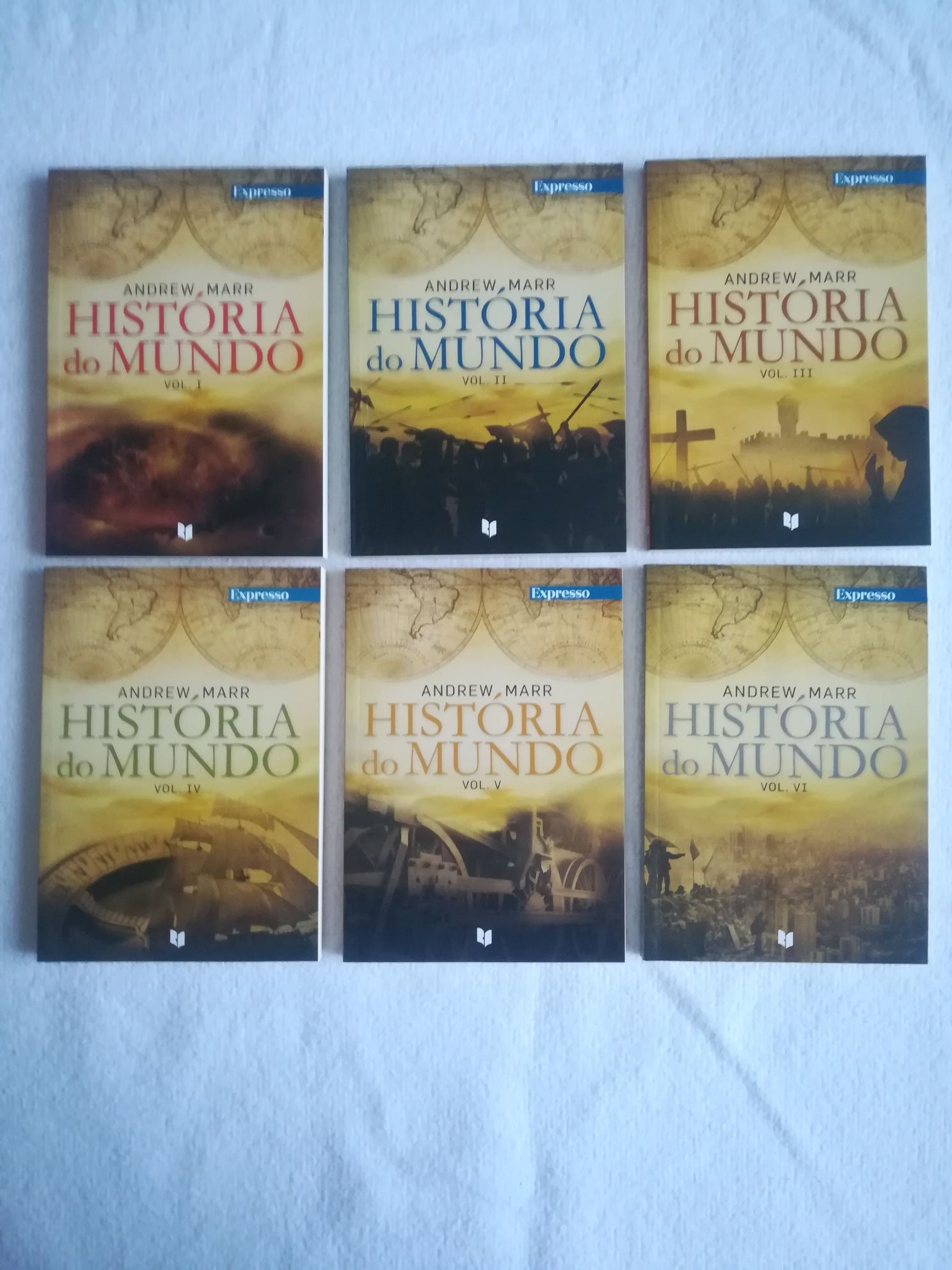História do Mundo -  VI volumes