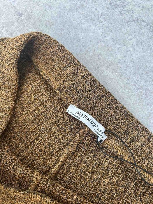Костюм зара zara вязаний  новий, теплий вязаний жіночий костюм зара